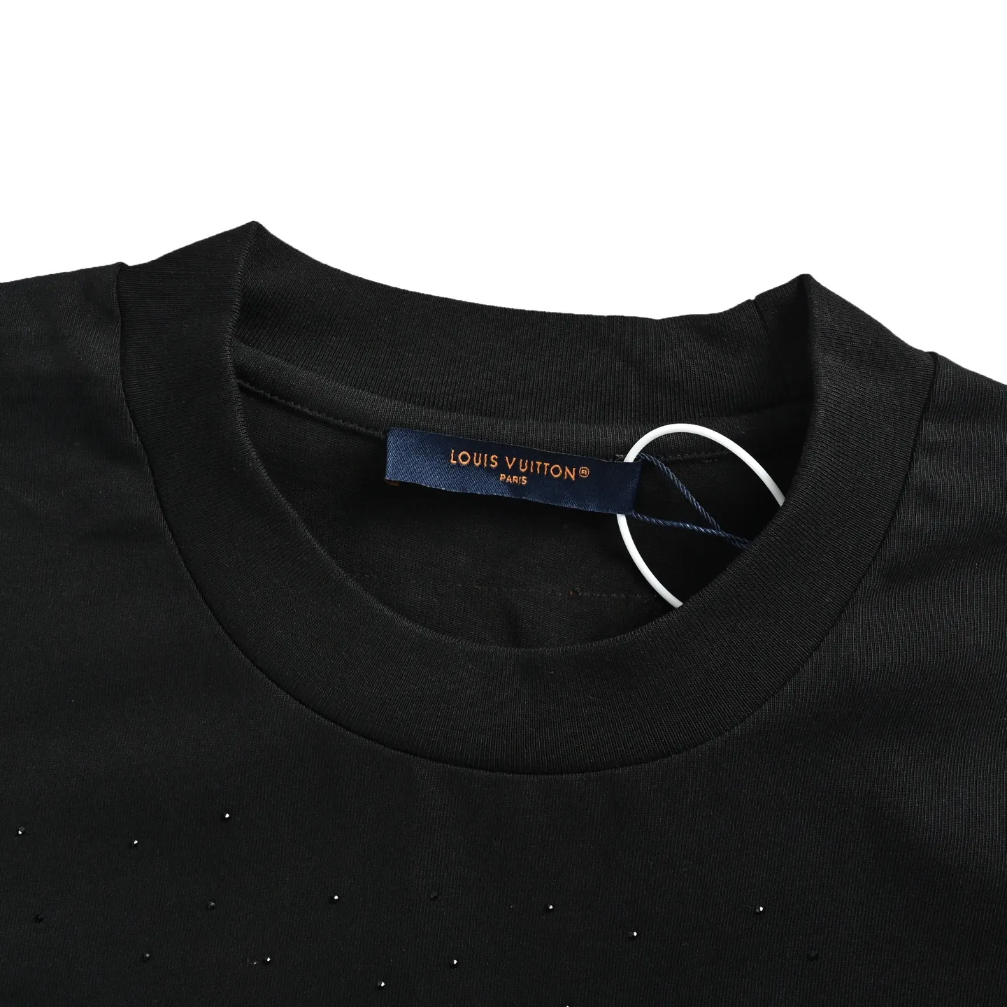Louis Vuitton/Louis Vuitton Galaxy Broken Diamond Floral Letters Embroidered Short Sleeve